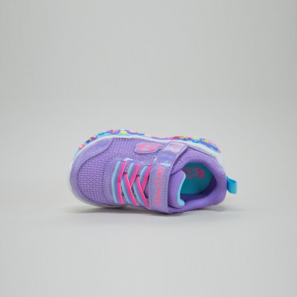 Skechers Play Scene Fun Squad Butterflies Βρεφικο Παπουτσι Μωβ
