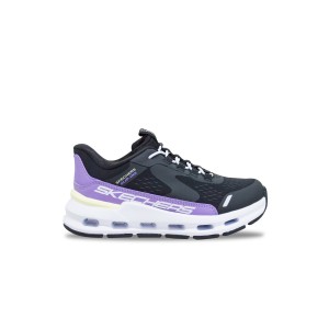 Skechers Vista Lane Slip Ins Glide Step Εφηβικο Παπουτσι Μαυρο - Μωβ