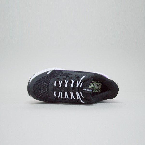 Skechers Vista Lane Slip Ins Glide Step Εφηβικο Παπουτσι Μαυρο - Μωβ