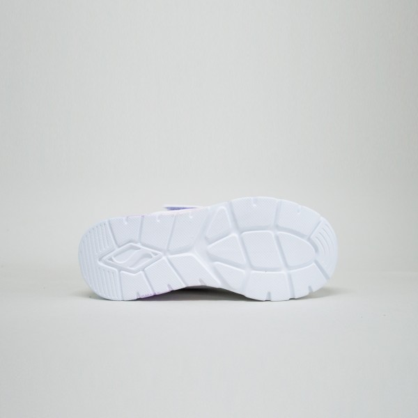 Skechers Uno Lite 2.0 Vivid Metallic Παιδικο Παπουτσι Λευκο