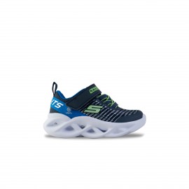 Skechers Τwisty Brights Lights Βρεφικο Παπουτσι Μπλε