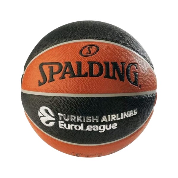 Spalding 2021 TF-1000 Legacy Euro Μπαλα Μπασκετ Μαυρο - Πορτοκαλι 