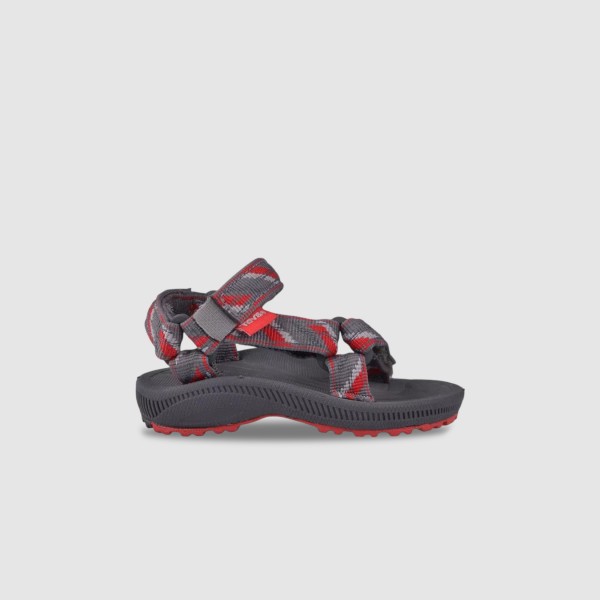 Teva C Hurricane 2 Rubber Prints Παιδικο Πεδιλο Γκρι