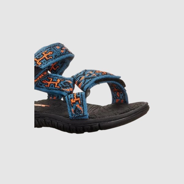 Teva T Hurricane 3 DuraBration Rubber Βρεφικο Πεδιλο Μπλε - Μαυρο