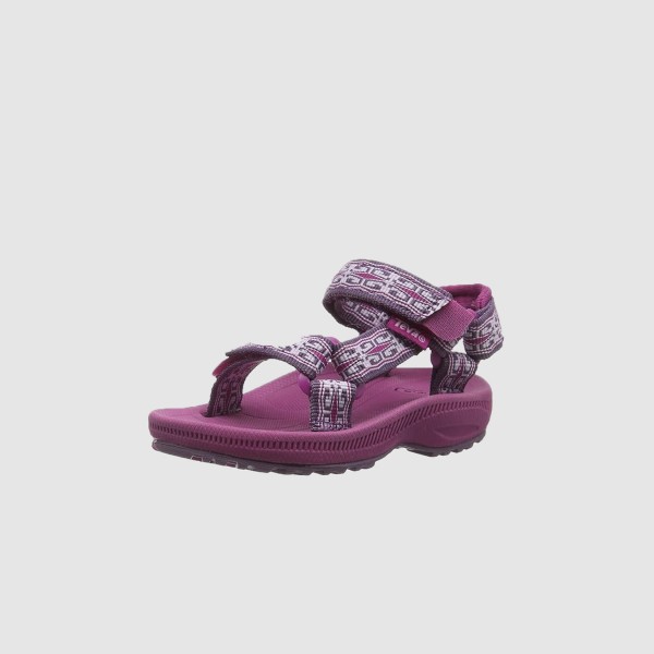 Teva T Hurricane 3 Eva Sole Rubber Prints Βρεφικο Πεδιλο Ροζ - Μωβ