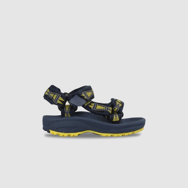 Teva Hurricane 2 Rubber Βρεφικα Σανδαλια Μπλε - Κιτρινο