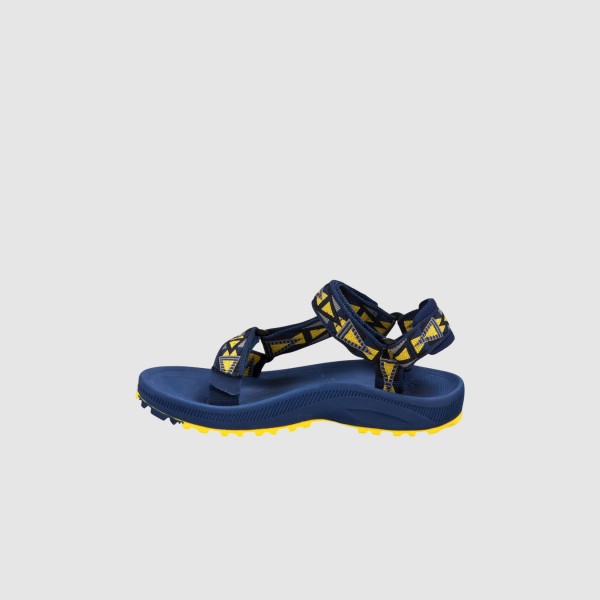 Teva Hurricane 2 Rubber Βρεφικα Σανδαλια Μπλε - Κιτρινο