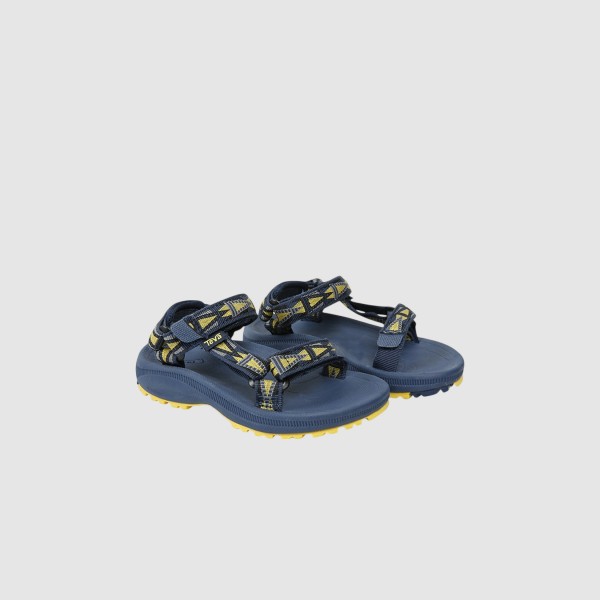 Teva Hurricane 2 Rubber Βρεφικα Σανδαλια Μπλε - Κιτρινο