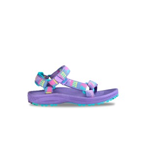 Teva T Hurricane 3 Prints Rubber Sole Παιδικο Πεδιλο Μωβ - Βεραμαν