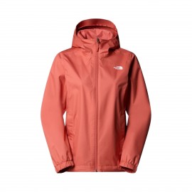 The North Face Quest Hooded Γυναικειο Μπουφαν Πεζοποριας Πορτοκαλι