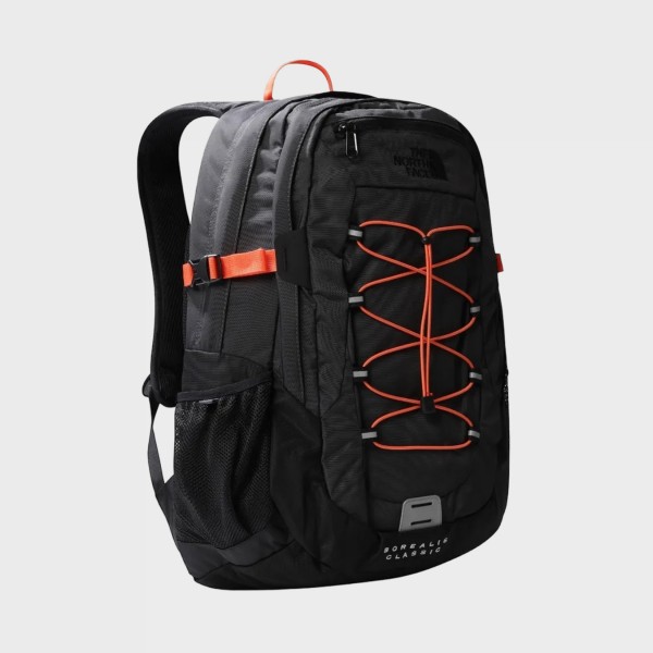 The North Face Borealis Classic 29 Litres Unisex Τσαντα Πλατης Μαυρo - Πορτοκαλι