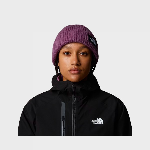 The North Face Salty Lined Logo Unisex Σκουφος Μωβ