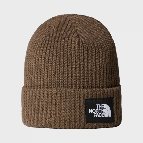 The North Face Salty Lined Logo Unisex Σκουφος Καφε