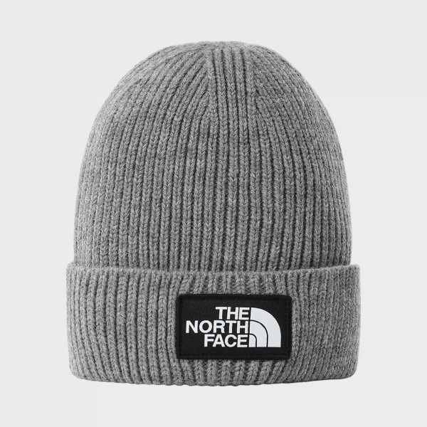 The North Face Salty Lined Logo Unisex Σκουφος Γκρι