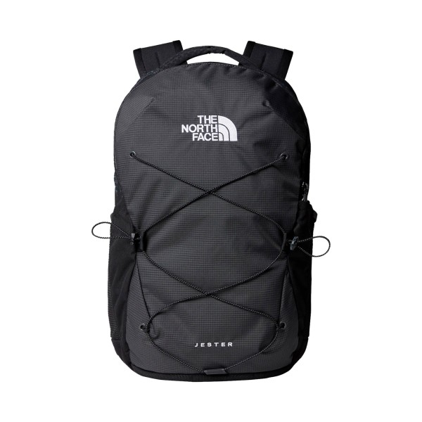 The North Face Jester 28 Λιτρα Water Repellent Τσαντα Πλατης Μαυρο - Γκρι