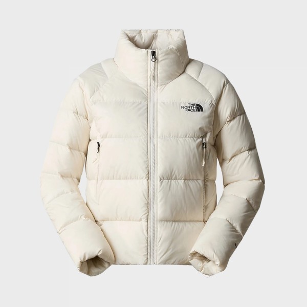 The North Face Hyalite Down Cropped Silhuette Γυναικειο Μπουφαν Λευκο