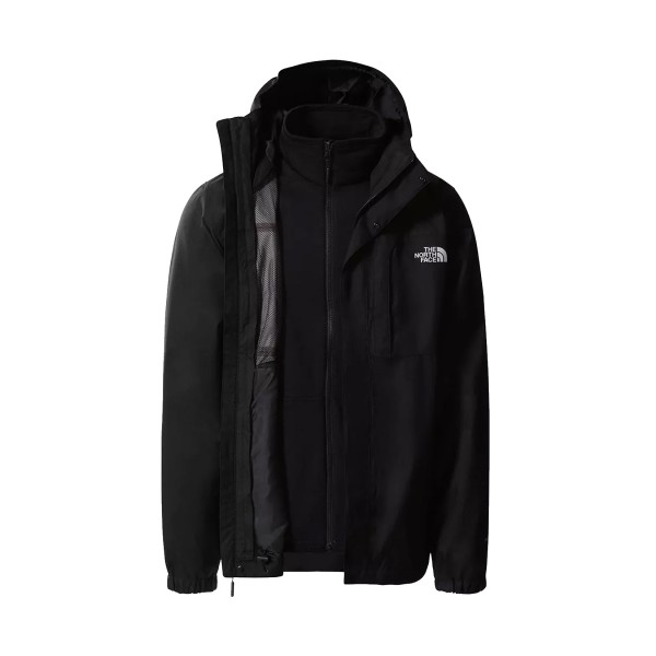 The North Face Quest Triclimate 3 in 1 Ανδρικο Μπουφαν Μαυρο