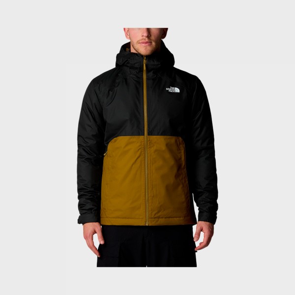 The North Face Millerton Insulated Dry Vent Hooded Ανδρικο Μπουφαν Μαυρο - Πρασινο