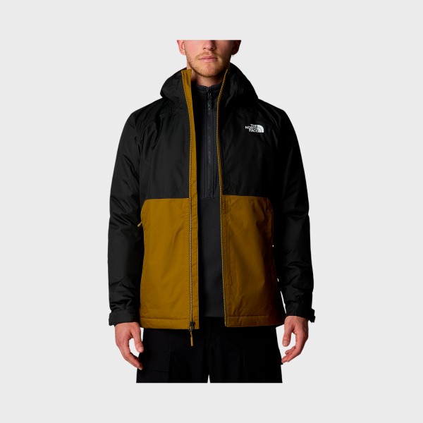 The North Face Millerton Insulated Dry Vent Hooded Ανδρικο Μπουφαν Μαυρο - Πρασινο