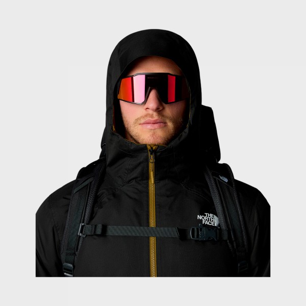 The North Face Millerton Insulated Dry Vent Hooded Ανδρικο Μπουφαν Μαυρο - Πρασινο