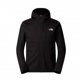The North Face Quest Hooded Softshell Πεζοποριας Ανδρικο Μπουφαν Μαυρο