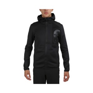 The North Face Merak Hood Fleece Ανδρικη Ζακετα Μαυρη