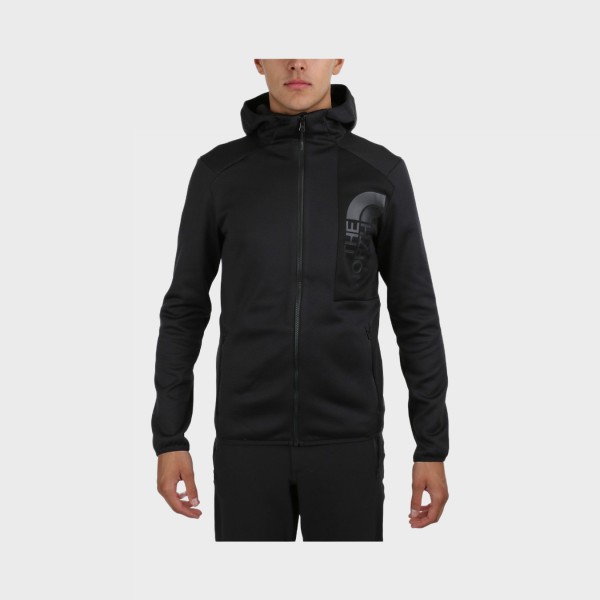The North Face Merak Hood Fleece Ανδρικη Ζακετα Μαυρη