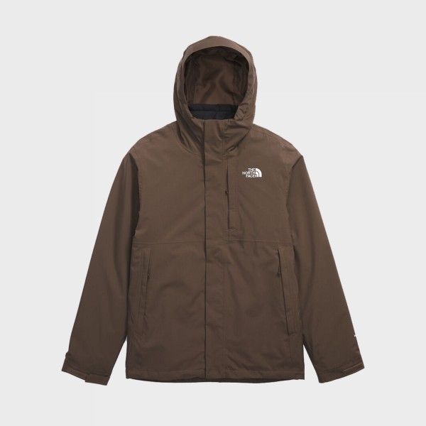 The North Face Carto Triclimate Dry Vent 3IN1 Hooded Ανδρικο Μπουφαν Καφε