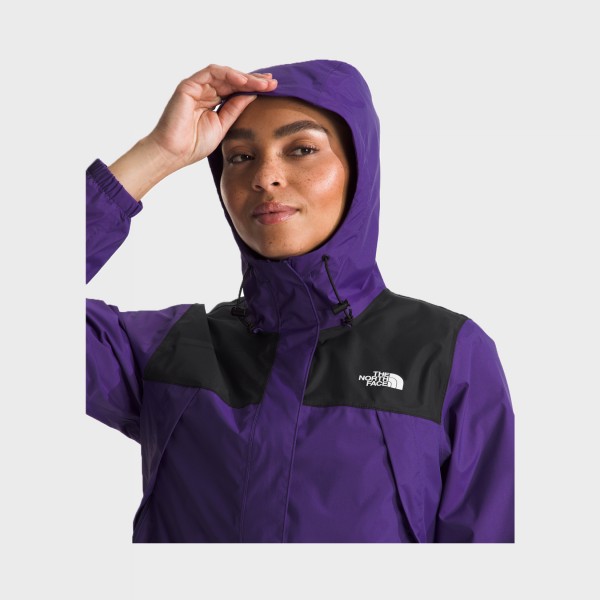 The North Face Quest SoftShell Hooded Γυναικειο Μπουφαν Μωβ