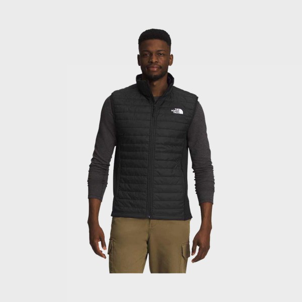 The North Face Canyonlands Hybrid Small Logo Ανδρικο Γιλεκο Μαυρο