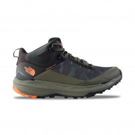 The North Face Vectiv Exploris 2 Mid Future Light Ανδρικο Παπουτσι Μαυρο - Πρασινο