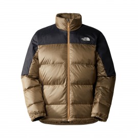 The North Face Diablo Recycled Down Ανδρικο Μπουφαν Χρυσο - Μαυρο 