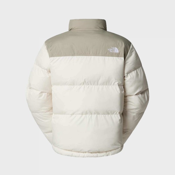 The North Face Saikuru Retro Boxy High Neck Ανδρικο Μπουφαν Ιβουαρ