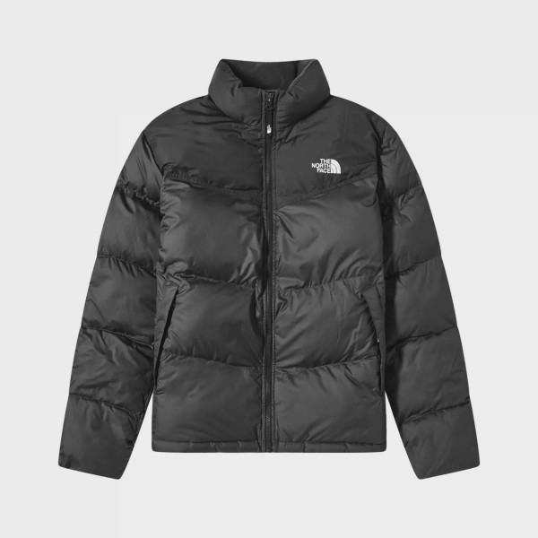 The North Face Saikuru Puffer Style Long Neck Ανδρικο Μπουφαν Μαυρο