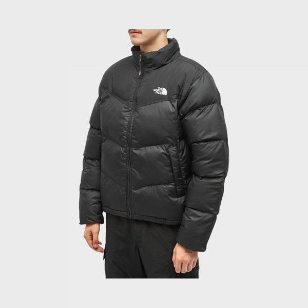 The North Face Saikuru Puffer Style Long Neck Ανδρικο Μπουφαν Μαυρο