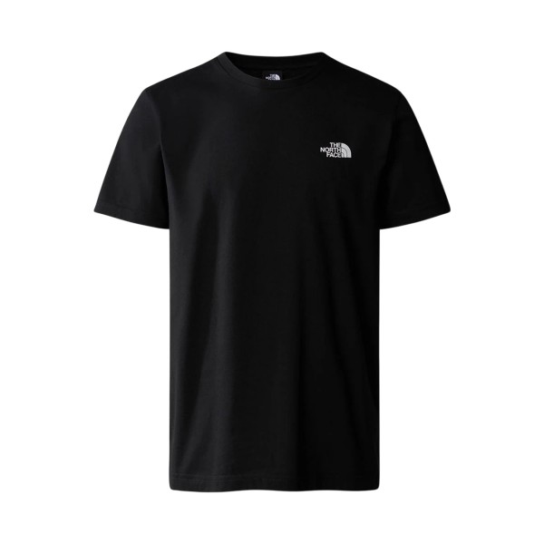 The North Face Dome Classic Smal Left Logo Ανδρικη Μπλουζα Μαυρη