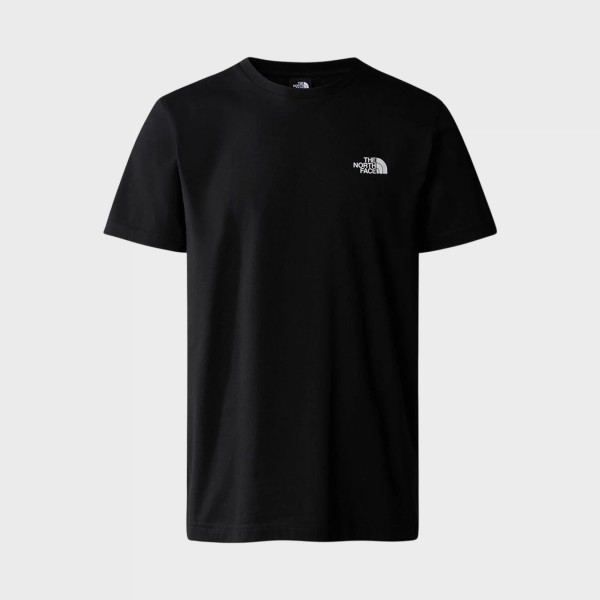 The North Face Dome Classic Smal Left Logo Ανδρικη Μπλουζα Μαυρη