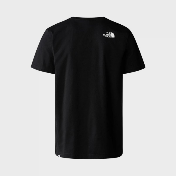 The North Face Dome Classic Smal Left Logo Ανδρικη Μπλουζα Μαυρη