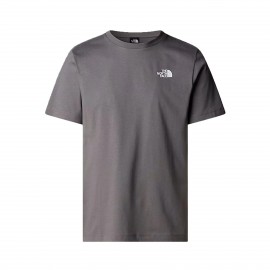 The North Face Classic Red Box Ανδρικη Μπλουζα Σκουρο Γκρι