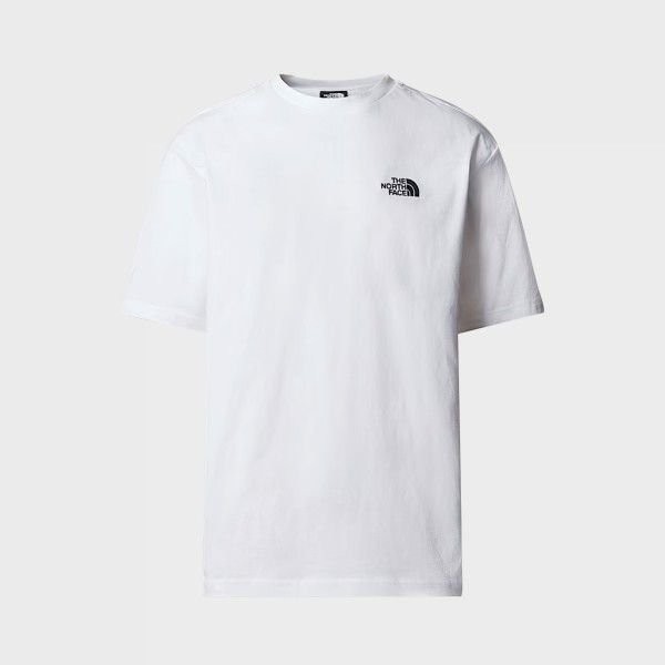 The North Face Essential Oversized Simple Dome Ανδρικη Μπλουζα Λευκη