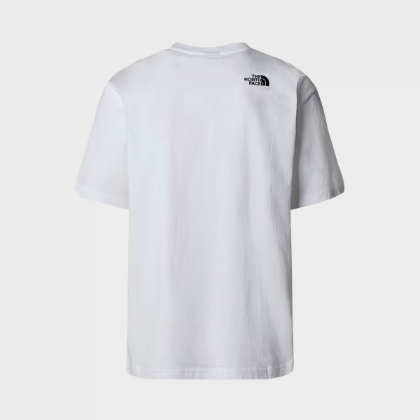 The North Face Essential Oversized Simple Dome Ανδρικη Μπλουζα Λευκη