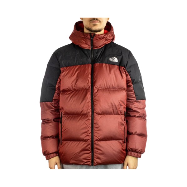 The North Face Diablo 2.0 Hooded Ανδρικο Μπουφαν Κοκκινο - Μαυρο