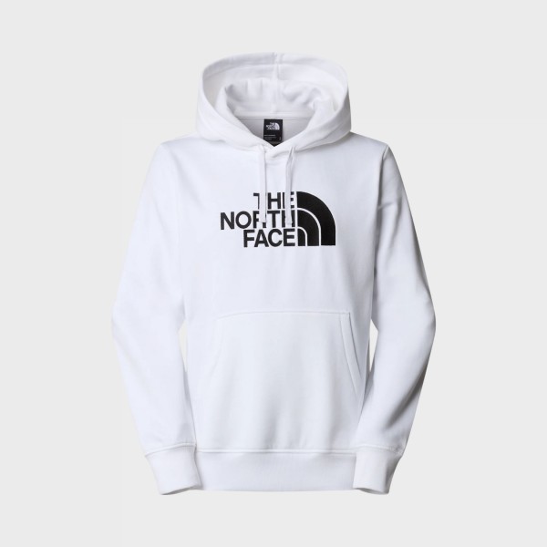 The North Face  Easy Big Logo Hooded Ανδρικο Φουτερ Λευκο