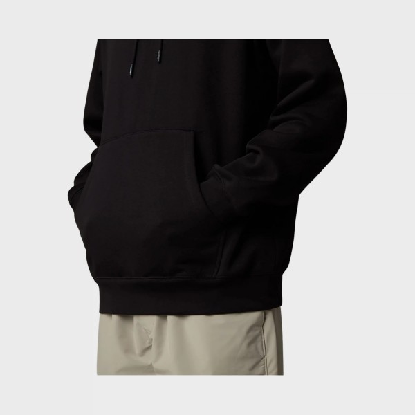 The North Face Essentials Dome Relaxed Fit Hooded Logo Ανδρικη Φουτερ Μαυρη