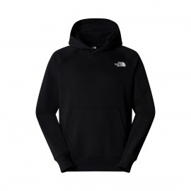 The North Face Raglan Box NSE Hooded Graphic Back Ανδρικη Φουτερ Μαυρη