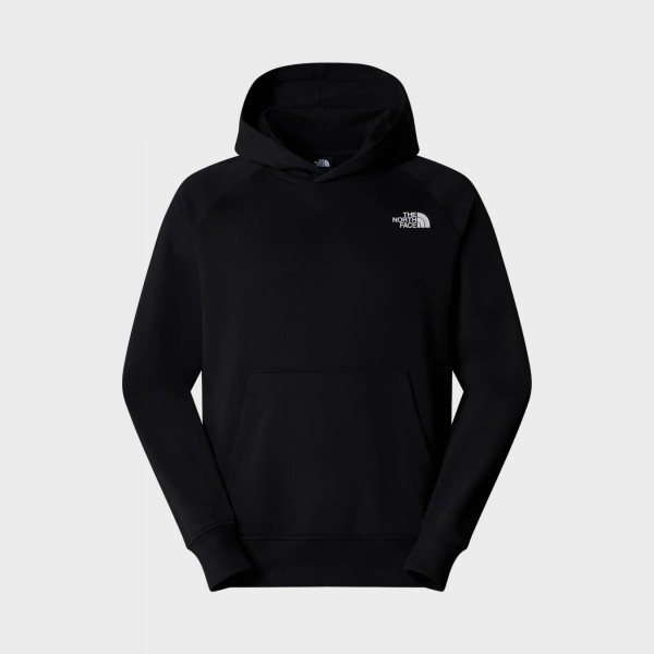 The North Face Raglan Box NSE Hooded Graphic Back Ανδρικη Φουτερ Μαυρη