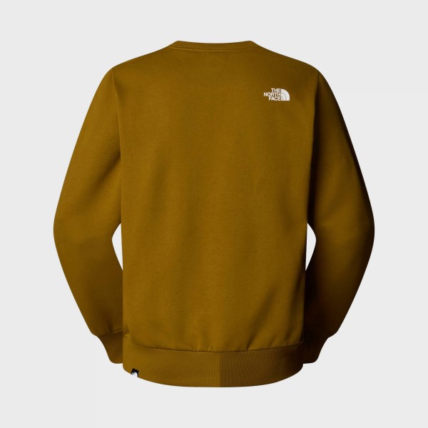 The North Face Simple Dome Crew Neck Small Logo Ανδρικη Φουτερ Πρασινη