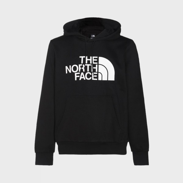 The North Face  Easy Big Logo Hooded Ανδρικο Φουτερ Μαυρο