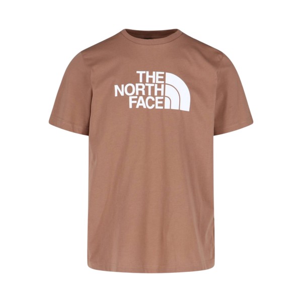 The North Face Easy SS Chest Graphic Ανδρικη Μπλουζα Καφε