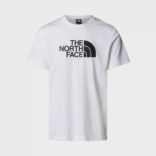 The North Face Easy SS Chest Graphic Ανδρικη Μπλουζα Λευκη